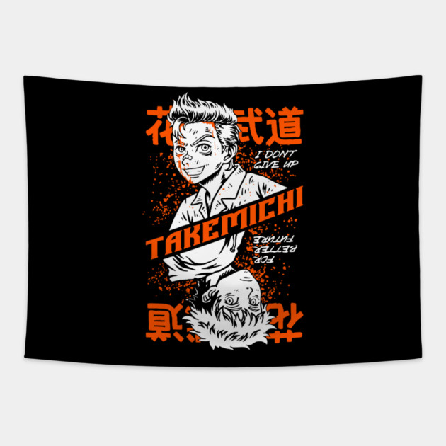 Takemichi Dual - Tokyo Revengers Tapestry by Otaku Vibes
