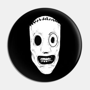 Halloween mask Pin