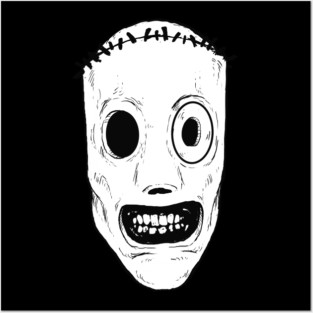 Halloween mask Posters and Art