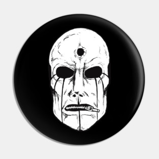 Halloween mask Pin