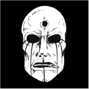 Halloween mask Posters and Art