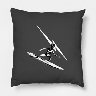 Bride of Frankenstein Surfing Pillow
