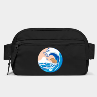Wave Capybara Surfing Capibara Animal Lover Novelty Bag