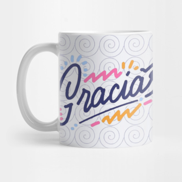Gracias in Ga Gue Spiral – Hmong Tribal Pattern by Pimcolle