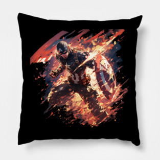 captain america Pillow