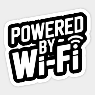 Powered by Wi-Fi Sticker