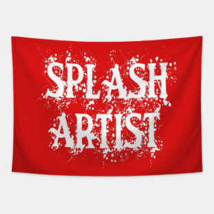 Splash Artist Graffiti Tapestry