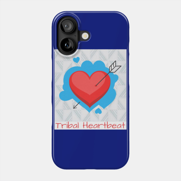 Tribal Heartbeat – Hmong Fan Blade Pattern (Plai Jao) Phone Case by Pimcolle