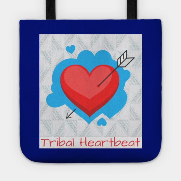 Tribal Heartbeat – Hmong Fan Blade Pattern (Plai Jao) Tote by Pimcolle