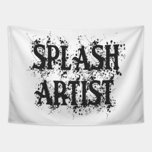 Splash Artist Graffiti Tapestry