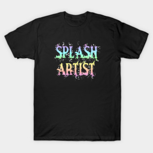 Splash Artist Graffiti T-Shirt