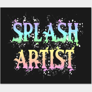 Splash Artist Graffiti Posters and Art