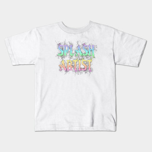 Splash Artist Graffiti Kids T-Shirt