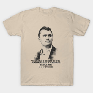 Charlie Kirk freedom turning point T-Shirt