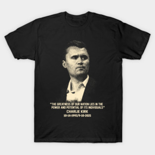 freedom charlie kirk T-Shirt