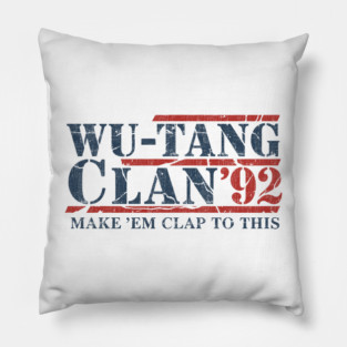 wu tang clan, wutang 1992 Pillow