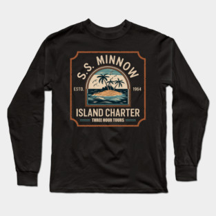 GILLIGANS ISLAND SS MINNOW ISLAND CHARTER Long Sleeve T-Shirt