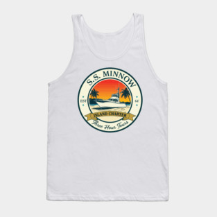 SS MINNOW EST 64 RETRO GILLIGANS ISLAND Tank Top