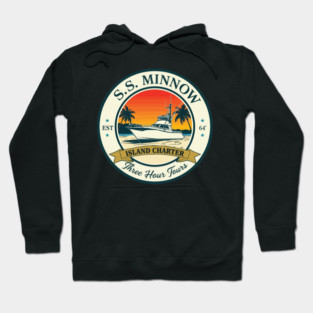 SS MINNOW EST 64 RETRO GILLIGANS ISLAND Hoodie