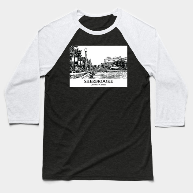 Sherbrooke - Québec Baseball T-Shirt by Lakeric