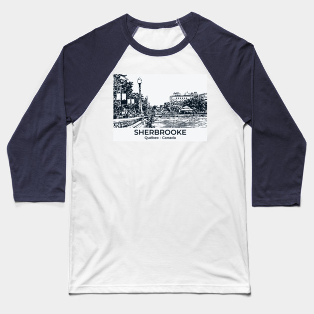 Sherbrooke - Québec Baseball T-Shirt by Lakeric