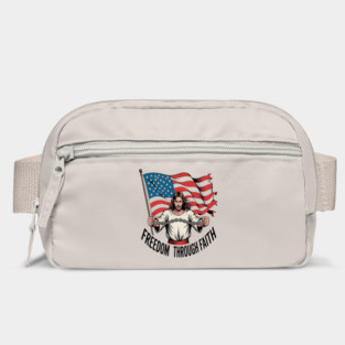 Breaking Chains Freedom Through Faith Jesus And Liberty Bag