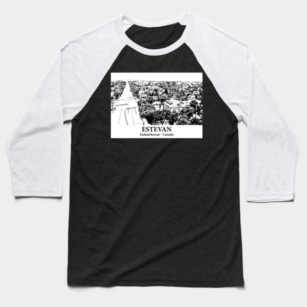 Estevan - Saskatchewan Baseball T-Shirt by Lakeric