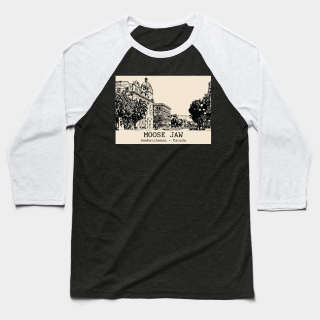 Moose Jaw - Saskatchewan Baseball T-Shirt by Lakeric