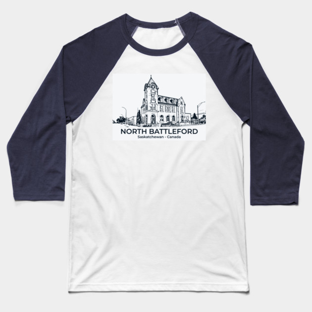 North Battleford - Saskatchewan Baseball T-Shirt by Lakeric
