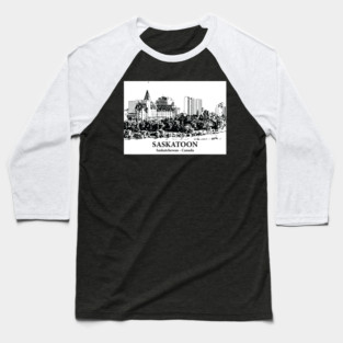 Saskatoon - Saskatchewan Baseball T-Shirt