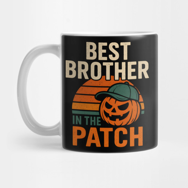 Best Brother in the Patch Pumpkin Halloween Family Graphic by MakerMind8.2
