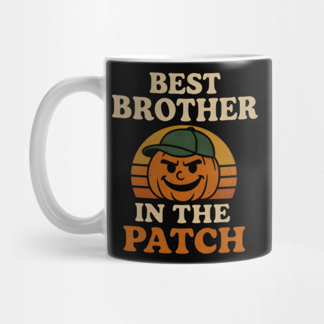 Best Brother in the Patch Pumpkin Halloween Family Graphic by MakerMind8.2