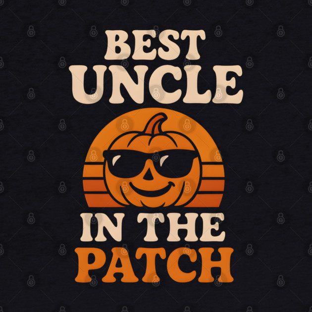 Best Uncle in the Patch Pumpkin Halloween Family Graphic by MakerMind8.2