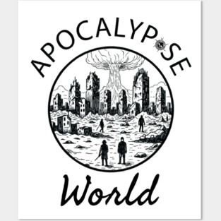 Apocalypse World Posters and Art