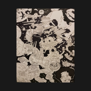 KinAnub1BW BY CW3 T-Shirt