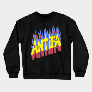 Antifa Crewneck Sweatshirt