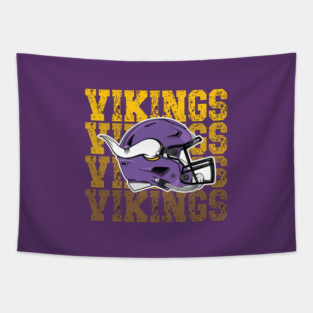 Minnesota Vikings Football Tapestry