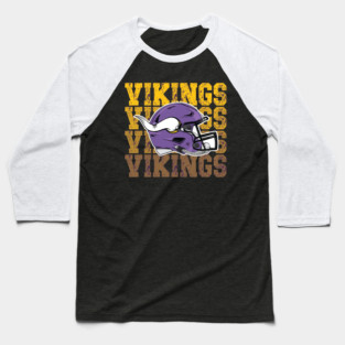 Minnesota Vikings Football Baseball T-Shirt
