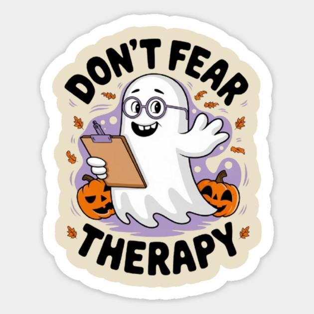 Don’t Fear Therapy Sticker by Fauzi's Store