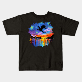 The Guardian with border Kids T-Shirt