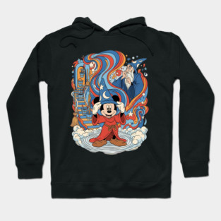 Fantasia Mickey Mouse Sorcerer’s Apprentice Retro Hoodie
