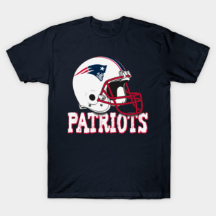 Retro Helmet New England Patriots T-Shirt