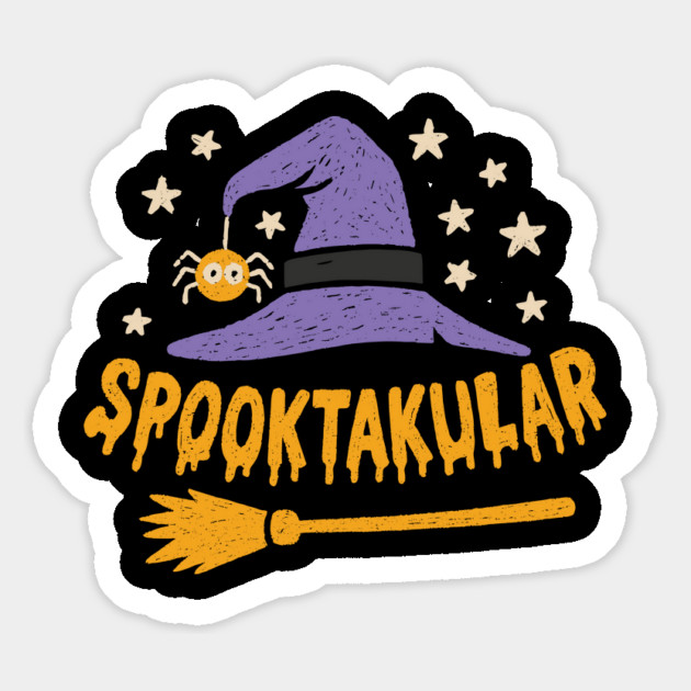 Spooktakular Halloween Party Pun Humor Magnet by Anticorporati