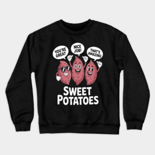 Sweet Potato Crewneck Sweatshirt
