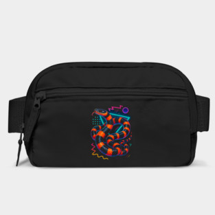 Retro Neon Albino California King Snake Bag
