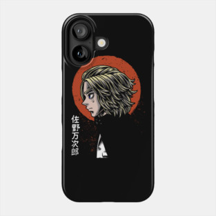 Mikey Tokyo Revengers Red Sun Portrait Phone Case