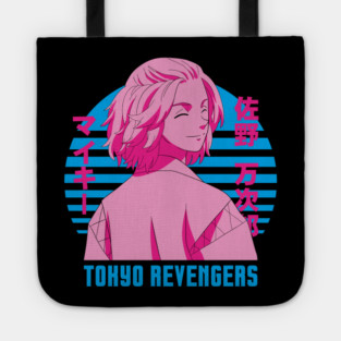 Mikey - Tokyo Revengers Neon Retro Art Tote