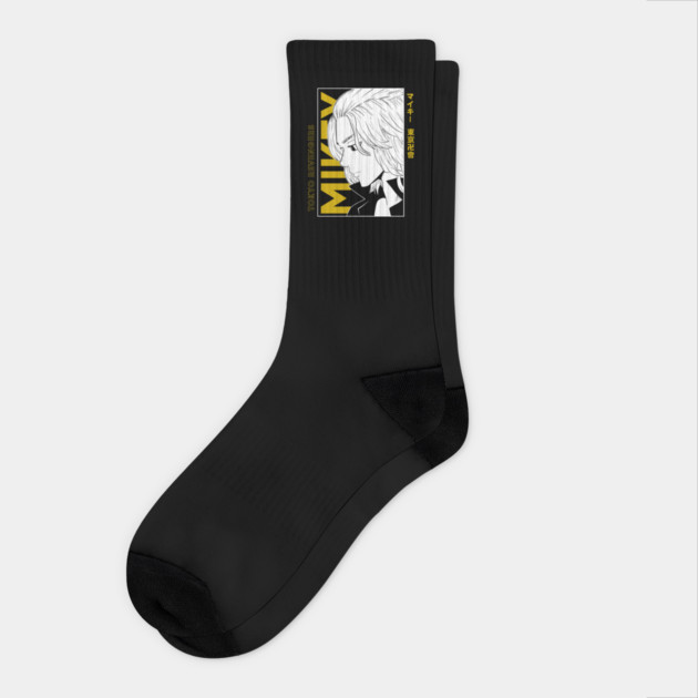 Tokyo Revengers - Mikey Manga Profile Socks by Otaku Vibes