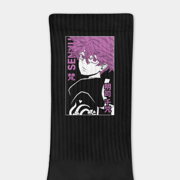 Tokyo Revengers - Senju Purple Monochrome by Otaku Vibes