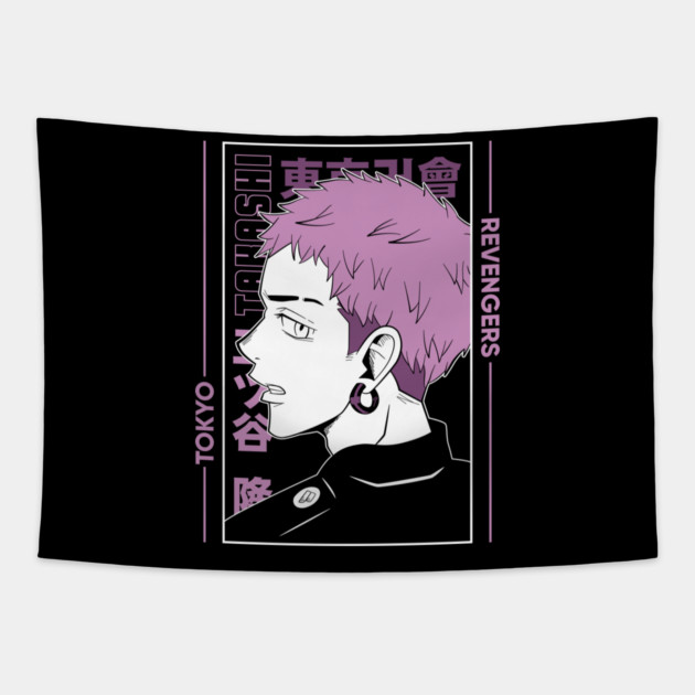 Mitsuya - Tokyo Revengers Tapestry by Otaku Vibes